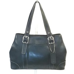 Coach Leather ShoulderTote Bag Excellent Condition